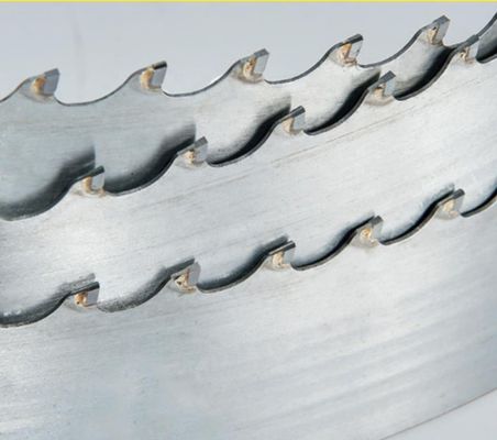 Vertical/Horizontal High Frequency Welded TCT Wood Cutting Carbide Teeth Band Saw Blade