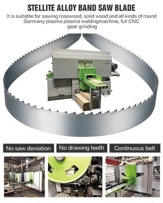 TCT Wood Carbide Alloy Saw Blade for Hardwood Cutting Band Saw Teeths NO as Requests