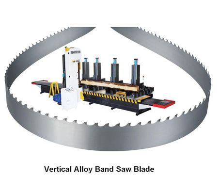 Vertical/Horizontal Hard Wood Blade Saw for High Speed Gantry Alloy Band Saw Machine
