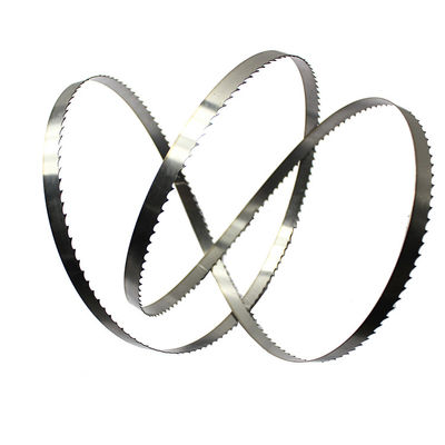 High Frequency Welded Horizontal Band Cutting Saw Blade Teeth spacing 15-28mm For Wood