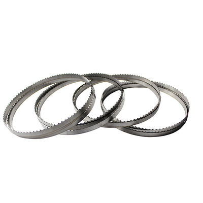 High Frequency Welded Horizontal Band Cutting Saw Blade Teeth spacing 15-28mm For Wood