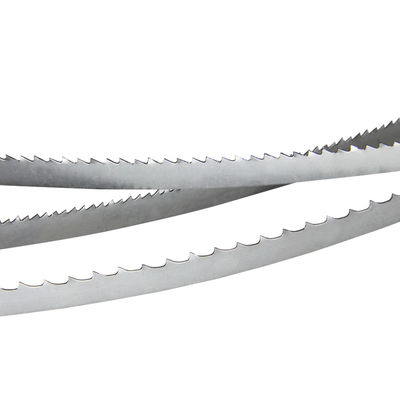 High Frequency Welded Horizontal Band Cutting Saw Blade Teeth spacing 15-28mm For Wood