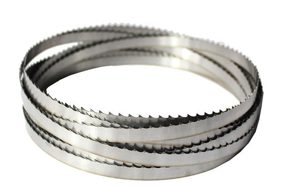 High Frequency Welded Horizontal Band Cutting Saw Blade Teeth spacing 15-28mm For Wood