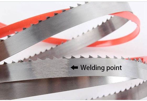 Food Cutting And Bone Cutting Band Meat Saw Blade With Customised Length