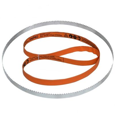 Food Cutting And Bone Cutting Band Meat Saw Blade With Customised Length