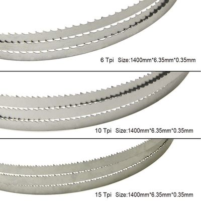 Food Cutting And Bone Cutting Band Meat Saw Blade With Customised Length