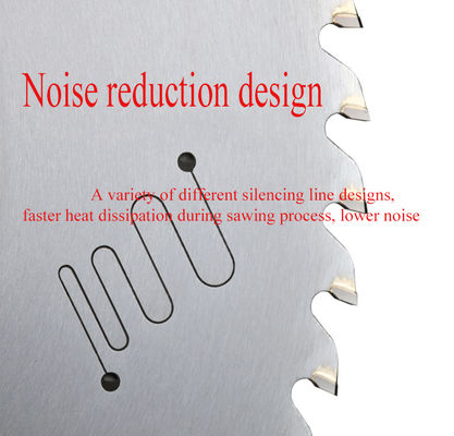 2-5 MM thickness Aluminum TCT carbide teeth CIRCULAR SAW BLADE with Gold TIN Coating