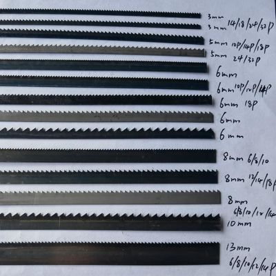 Metal Cutting M42 Band Saw Blade with 3/4/6/8/10/13/19mm Width Customized Support OEM