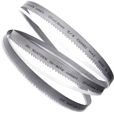 Metal Band Saw Blade for Metal Bar and Tube 27/34/41/54/67/80 MM Width Germany RONTGEN