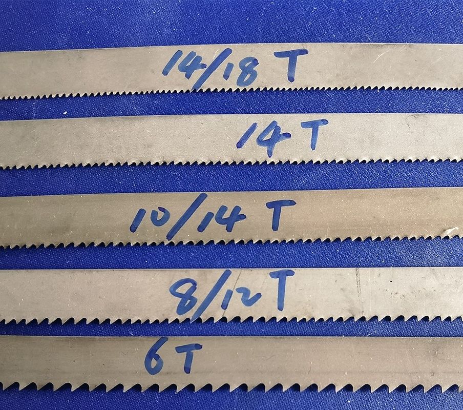 Metal Cutting M42 Band Saw Blade with 3/4/6/8/10/13/19mm Width Customized Support OEM