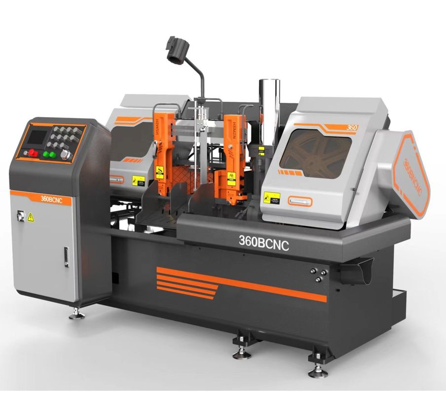 Intelligent CNC Metal Cutting Band Saw with 4kw Motor Power and 4400*34mm Blade Size