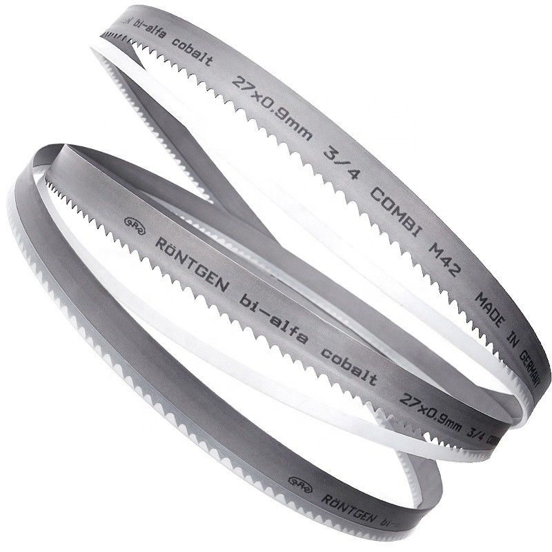 Metal Band Saw Blade for Metal Bar and Tube 27/34/41/54/67/80 MM Width Germany RONTGEN